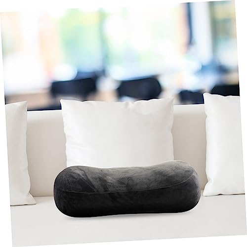 Almohada de memoria portátil tamaño mini negra miniatura 4