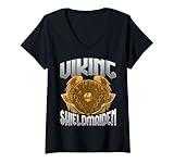 Photo Gallery donna shield maiden viking mythology norse history maglietta con collo a v Photo Gallery donna shield maiden viking mythology norse history maglietta con collo a v