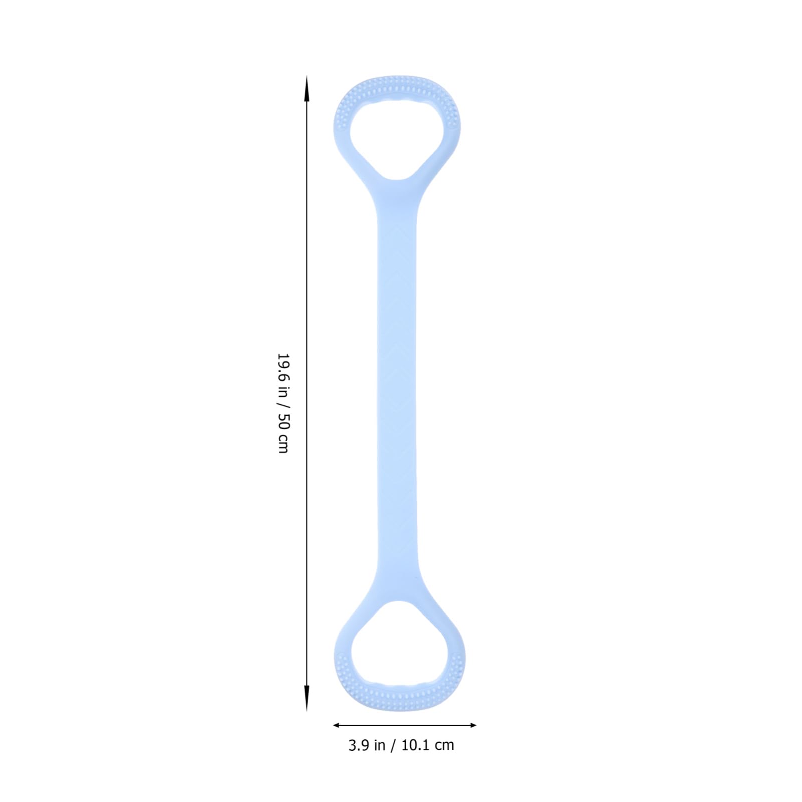 BESPORTBLE Figura 8 Tensor Bandas De Resistencia Bandas De Pilates Banda Elástica Trasera Banda Elástica De Fitness Yoga Bandas De Asistencia para Levantarse Gel De Sílice Sky-Blue