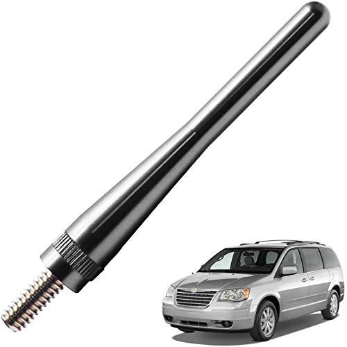 JAPower Automotive Antenna Replacement for Chrysler Town & Country 2008-2016 | 3.2 inches-Titanium