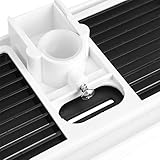 Installation sans outil S'installe facilement sur les tringles de douche grâce à une conception de boucle pratique ; aucun perçage ni collage requis, ce qui rend l'installation un jeu d'enfant.