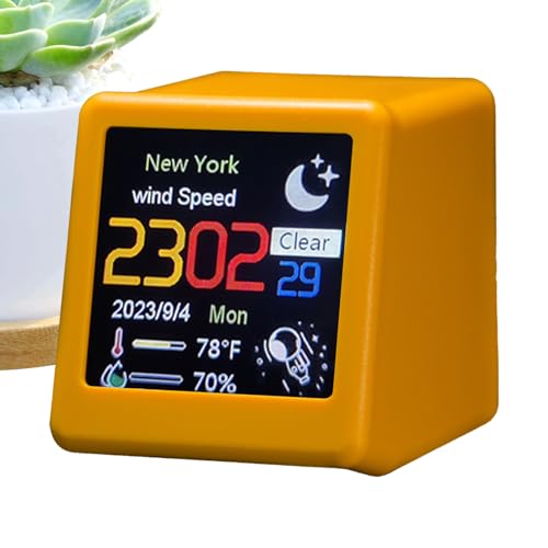 Reloj infantil lindo recargable para dormitorio con luz nocturna y proyector 2