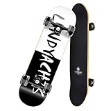 ★ 【Sicherheitsgarantie】 Unser Skateboard hat eine Stützsäule am unteren Rand des Boards, um die Festigkeit des Boards zu stärken und die Mode des Boards zu verbessern. Die Halterung besteht aus verdicktem und verstärktem Aluminiumlegierungsmaterial, das stärker und sicherer ist und Ihre persönliche Sicherheit gewährleistet.