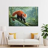 Zoom IMG-2 yyvkpmlxc red panda quadro su Zoom IMG-2 yyvkpmlxc red panda quadro su