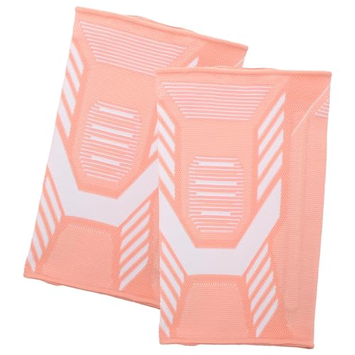 GARVALON 1pair Sports Knee Brace Stretchy Wear-resistant Support Sleeve for Joint Comfortable Fit for Running and Daily Activities