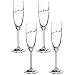 Produktbild LEONARDO HOME Sektglas PRESENTE 4er-Set 200 ml 'Best Friends', 044519, Glas, 120 milliliters
