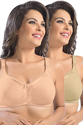 Image of SONARI Zoya Women's Non Padded Full Coverage Bra Pack of 2