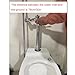 WXXSHGDW Bathroom Toilet, Comfort Height Commercial Toilets, with Manual Flush Valve, Ceramic Material Floor-standing Installation, Floor Drainage, Displacement 4.5L