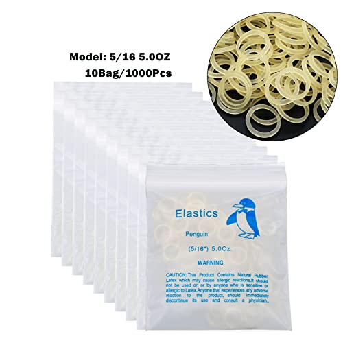 1000Pc Dental Orthodontic Rubber Bands Elastics Latex Braces 3.5/5.0/6.5 (5/16,5. 0 Oz) #TOP2