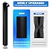 HANGWON 72” Pole Padding for Round Square Post Within 4 Inches，Basketball Hoop Post Garage Pole Recreational Facility Protection Pads，Wrap Around Pole Padding for Outdoor Use (Within 6 Inches)