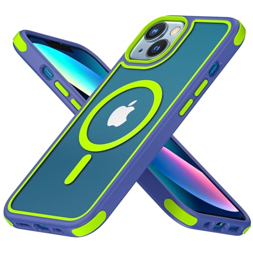 [Bumper Antishock 10FT] - MobNano ha sviluppato una tecnologia di doppia protezione contro le cadute per iPhone. Il telaio combina un design di silicone morbido e TPU. I quattro angoli esterni sono dotati di barre antishock indipendenti, capaci di assorbire qualsiasi tipo di danno da cadute e urti, che offre una protezione completa per iPhone 13/14.