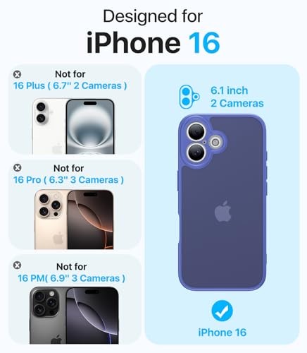 Coque antichoc iPhone 16 fine et translucide pour protéger des chutes lourdes - 3