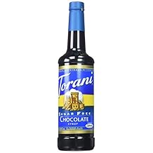 Torani Sugar Free Syrup, Chocolate, 25.4 Ounce Pack of 1