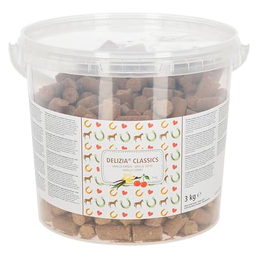 Kerbl Delizia Friandise Vanille/Cerise pour Cheval 3 kg