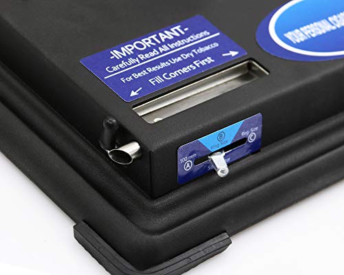 Lucycaz Cigarette Rolling Machine, Manual Cigarettes/Tobacco Injecter, Black Cigarette Roller Injection Machine For Tobacco To Make Your Own Cigarettes (King, 100Mm, Regular Size) #TOP3
