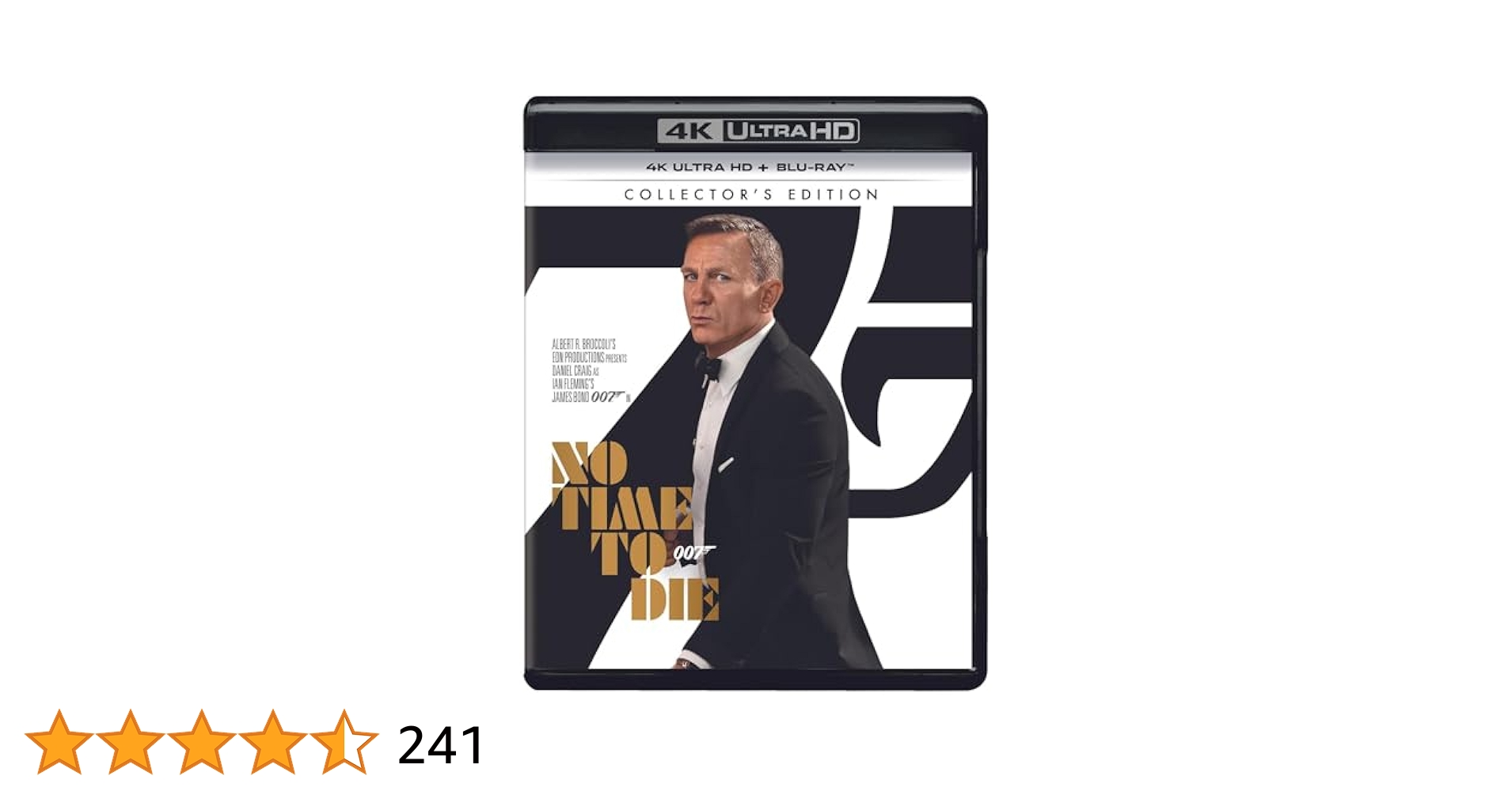 007 ノー・タイム・トゥ・ダイ　4k uhd スチールブック Amazon.co.jp: 007 ノータイムトゥダイ 4K UHD スチールブック