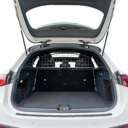 Travall Hundegitter kompatibel mit Mercedes Glc (2022-) Fahrzeugspezifischer Kofferraumschutz Gepäckschutz Trenngitter Ladungsteiler Hochbelastbare Stahl Auto Haustierbarriere