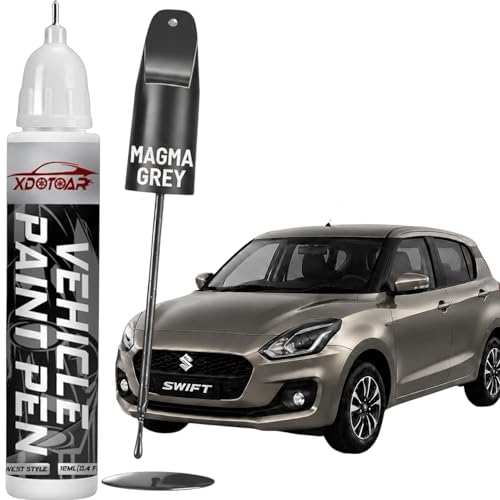 Image of XDOTOAR Car Touch Up Paint for Maruti Suzuki Swift Magma Grey (Z7Q) | 2K Paint Technology | Exact Color Match | Car Scratch Repair Paint Pen | Automotive Touch Up Paint | Quick Drying | Rust Protection | 18ml