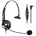 Produktbild Headset Telefon Festnetz Schnurlos mit Mikrofon Noise Cancelling, 2,5mm Kopfhörer Kompatibel mit Panasonic Gigaset C430A C530 CL660HX S850 Yealink W52P Cisco Grandstream Polycom DECT Festnetztelefone