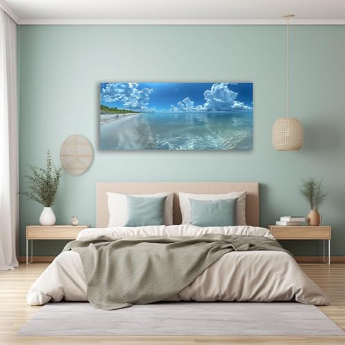 Impression sur toile océan JOSUE décoration murale moderne