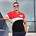 Piz*za Men's Basic Polo Hu&t T Shirts Summer Tee Tops Short Sleeve Crew Neck T-Shirts for Men Teen Boys Tshirt Work Uniform Clothes