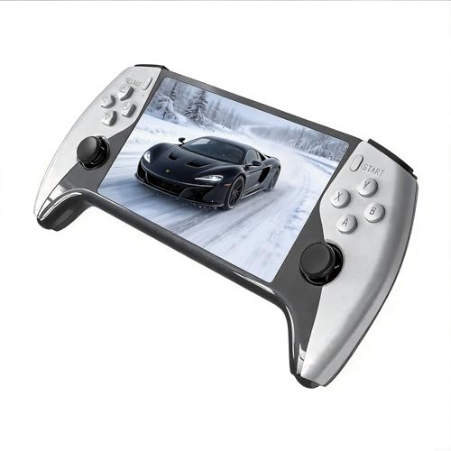 SF3500 Retro Handheld Game Console 64GB TF Card Built-in 20000+ Classic Video Games Gaming Console With 5.5 In IPS HD Screen 1.2GHz Dual Core&3000mAh for battery(sf3500 64g)