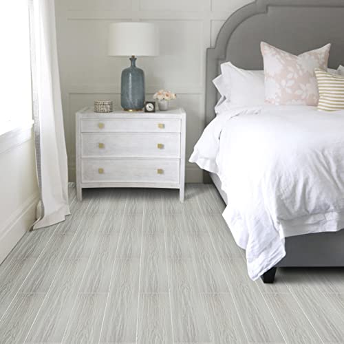Image of Peel and Stick Floor Tile, 70 Pcs, 101.5 Sq.Ft, Vinyl Plank Flooring, Natural Wood Look, Self Adhesive Durable and Waterproof for Transfer Bedroom, Kitchen, RV, Bathroom and Living Room, 36inx6in