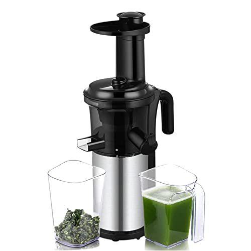 FHRKA Exprimidor en frío con Motor silencioso, Extractor de Jugo Lento, función inversa para...