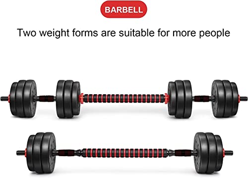 Image of 3 in 1 gym combo Adjustable dumbbells set,14� Dumbbell rod,15.5� Connector 10 mm Eva Foam, Star Nuts kit for home gym Workout. (15 KG, Add Gripper)