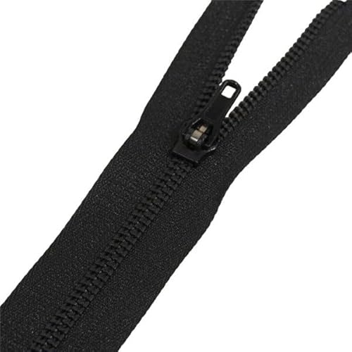 Cierre poliéster pantalón no separable 15 cm – negro 6091 – 580