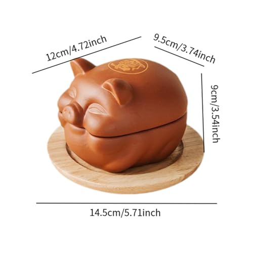 Bol de service cochon récipient idéal pour pimenter vos apéritifs
