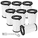 Produktbild 8 Stück Filter Kompatibel mit AEG CX7, CX7-2, QX8, CX7-2-30DB, CX7-2-30GM, CX7-2-35TM, CX7-2-35WR, AEF150 Ersatzfilter,mit 1 Reinigungsbürste