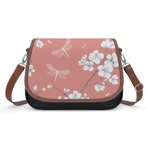 Sac messager imperméable libellule : protégez vos affaires avec style