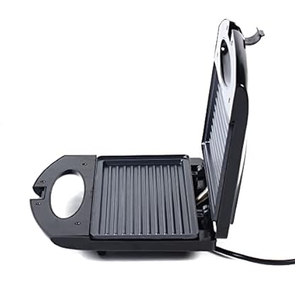 850w Doppelseitige Heizung Sandwichmaker-Toaster Elektrogrill, Kontaktgrill Steak Tisch Grill mit Antihaftbeschichtung, Multi Panini-Maker Steakmaschine Elektrogriller für Sandwichtoasts Steak – Bild 5