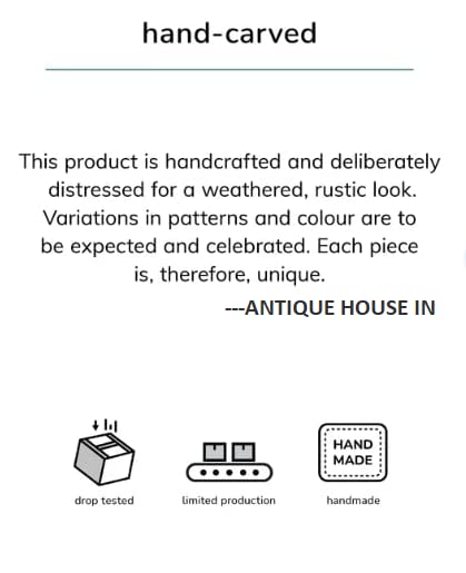 ANTIQUE HOUSE IN Decorative & Hand Crafted Wooden Decor Window Wall Panel Wall Plaque Wall Hanging Panel Or Frame with Size 66X40 CM (1) 4