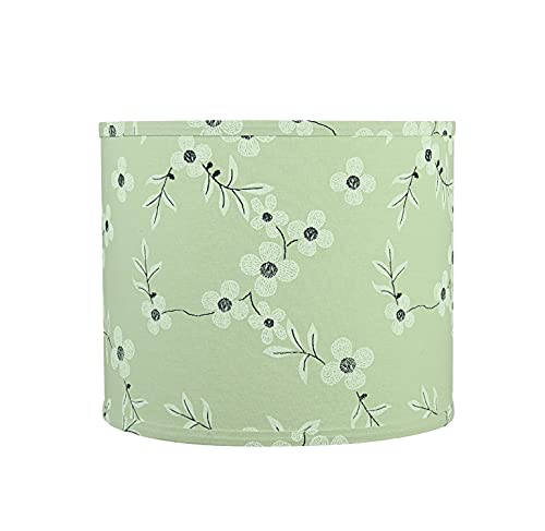 Aspen Creative 31102 Transitional Drum (Cylinder) Shaped Construction Light Green, 12