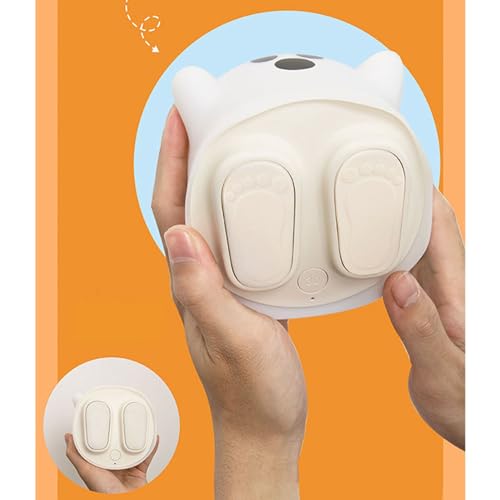 Lámpara de mesa noche fantasma cute con dimer USB miniatura 7