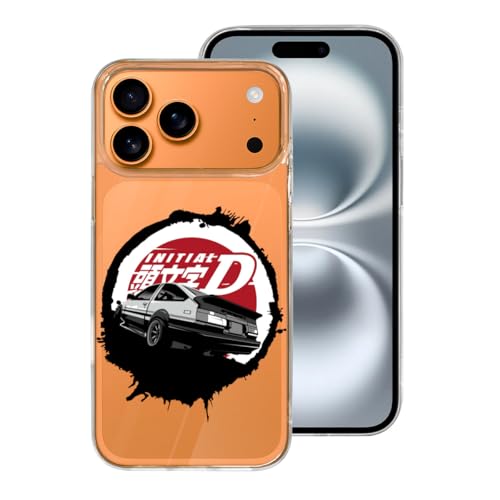 iPhone17ProMax�p�P�[�X �N���A ������d �C�j�V���� D ae86 �ϏՌ� �A�C�t�H��17Pro Max�p�J�o�[ �y���^ case ���C�����X�[�d�Ή� ����~�� �����h�~ TPU�o���p�[ ���� �X�}�z�P�[�X