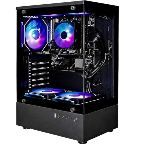Olialia Prebuilt Gaming PC, Ryzen 5 5600GT, 32GB RAM, 1TB PCIe SSD