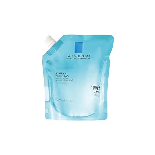 Recharge Crème Lavante Anti dessècheme Lipikar Surgras La Roche posay La Recharge De 400ml - vue 3