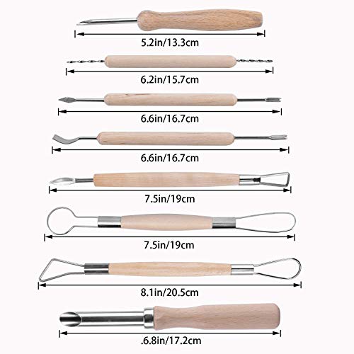 Halloween Pumpkin Carving Tools,Jack-O-Lanterns 13 Piece Professional pumpkin cutting carving supplies tools Kit… - Image 6