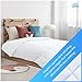 Equinox International Polyester Twin Quilt - Duvet Insert & Down Alternative - Thick, Box Stitched Microfiber with Corner Tabs (White)