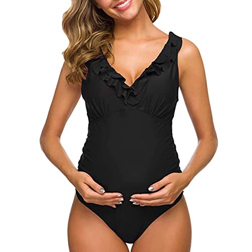 Été Femmes maternité à Volants Maillots de Bain Bain Plage Sexy Maillot de Bain Costumes maternité Grossesse Bikini Maillots de Bain Jupe Short De Maternité Maillot De Bain