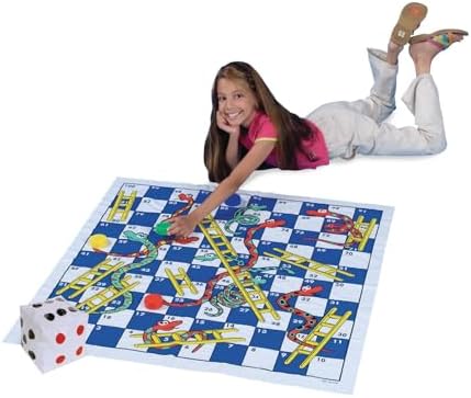 S&S Worldwide Jumbo Snakes & Ladders