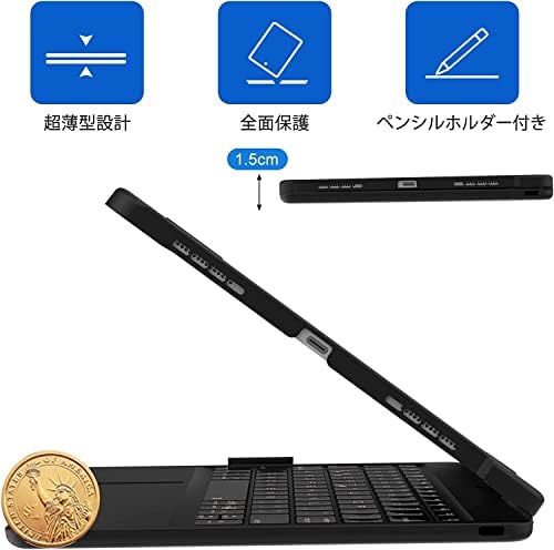❤高級感溢れデザイン性＆実用性も兼備♪❤超薄型❣iPadケース＆キーボード Amazon | 高級版「横/縦両方対応」iPad 第11世代 (A16