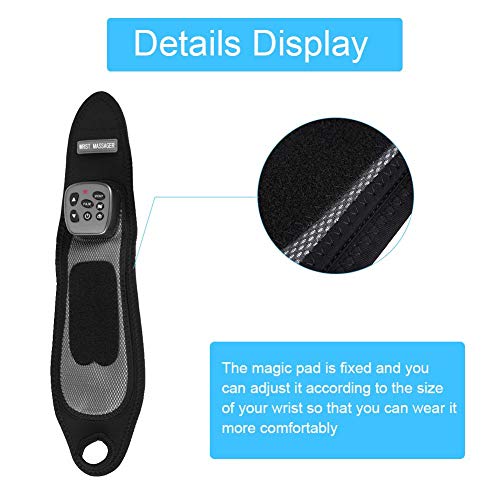 Heated Wristband, Multi-Function Hand Joint Vibration Massage Wristband Wrist Heating Massager, Both Right And Left Hands Can Be Used #TOP3