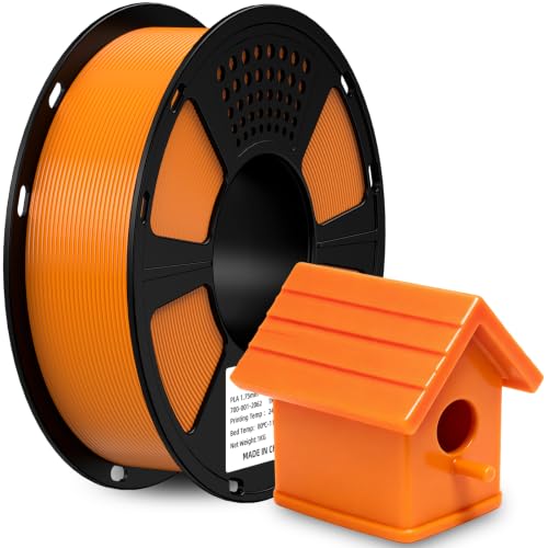Image of GAINTARM ASA Filament 1.75mm,Premium Weather & UV Resistant Orange 3D Printer Filament,Ideal for Outdoor Functional Parts,Dimensional Accuracy + /- 0.02mm,1kg Spool (2.2lbs)