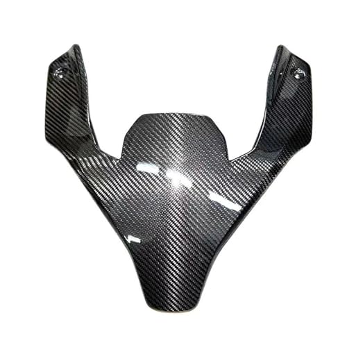Carénage avant moto aérodynamique en carbone améliorant la stabilité