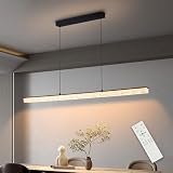 Lampadario LED Sospensione Dimmerabile 120 CM, Lampadario LED Pendente 50W