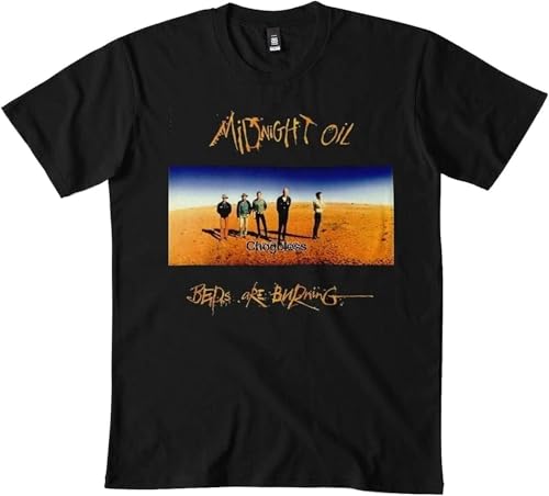 GGINRZLE Midnight Oil T-Shirt for Men T-Shirt for Women DMN68 Black